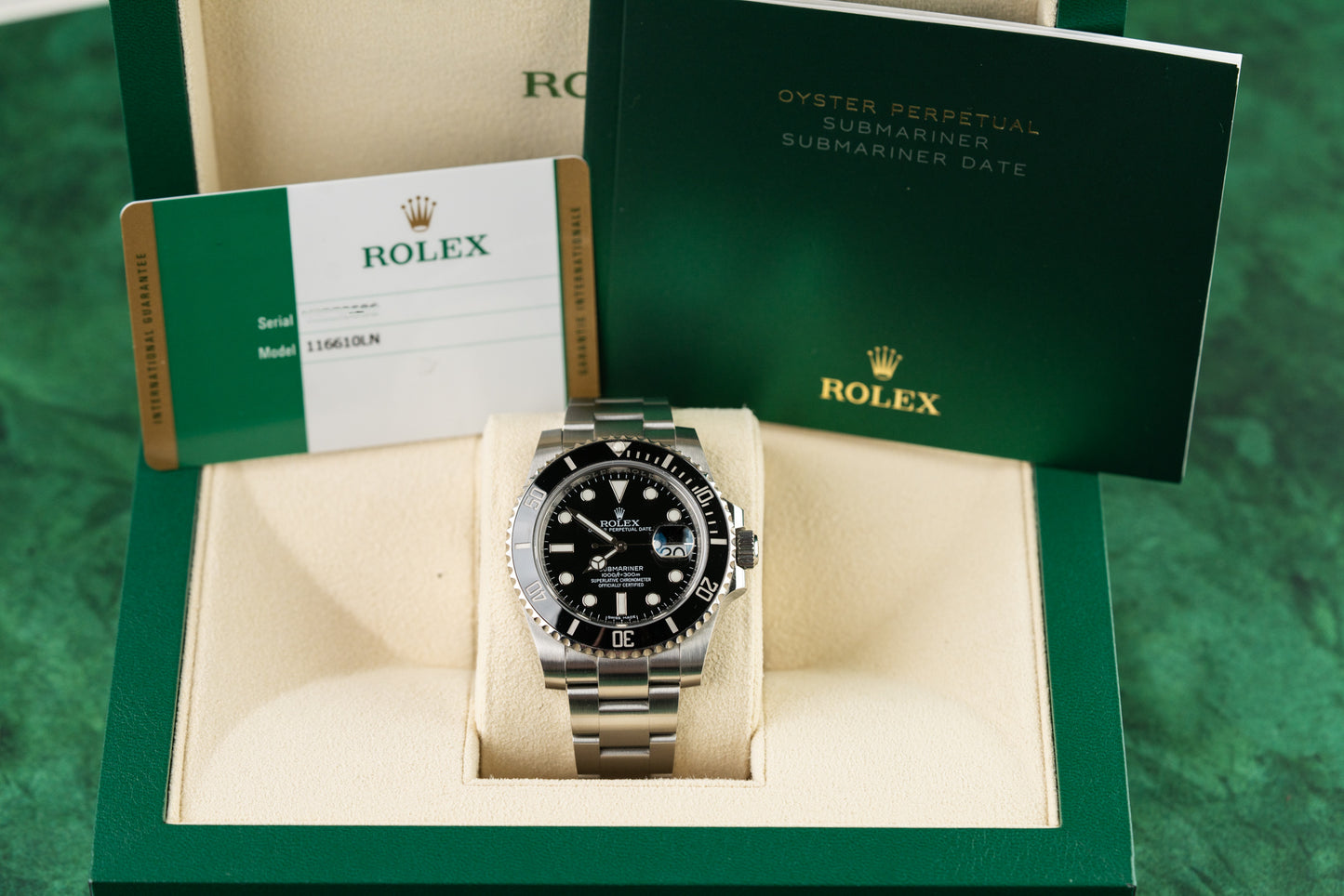 Rolex Submariner Date 116610LN Black Dial Stainless Steel 2018 Model