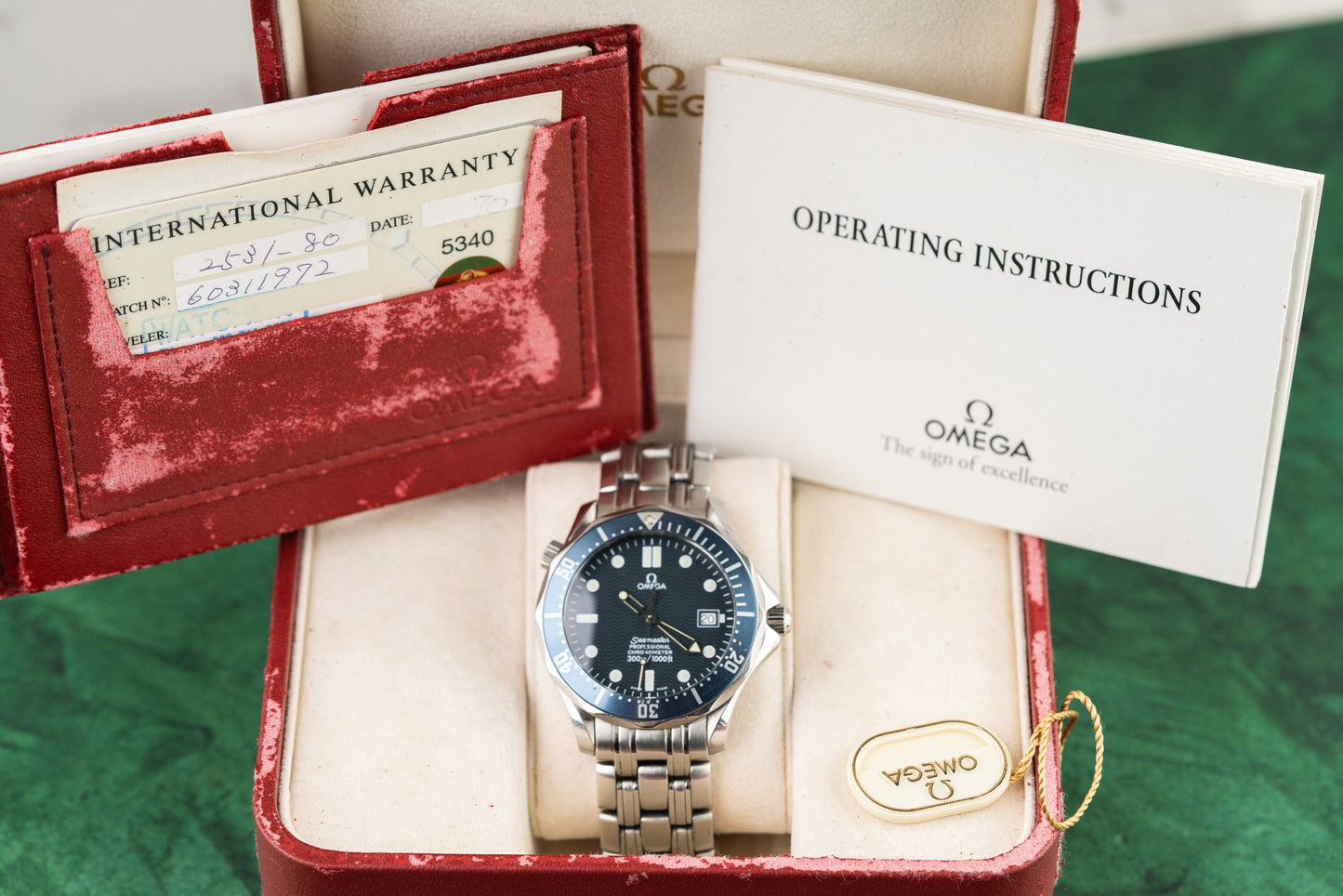 Omega Seamaster Professional 2531.80 Full Set 2010 The Watch Business Sydney