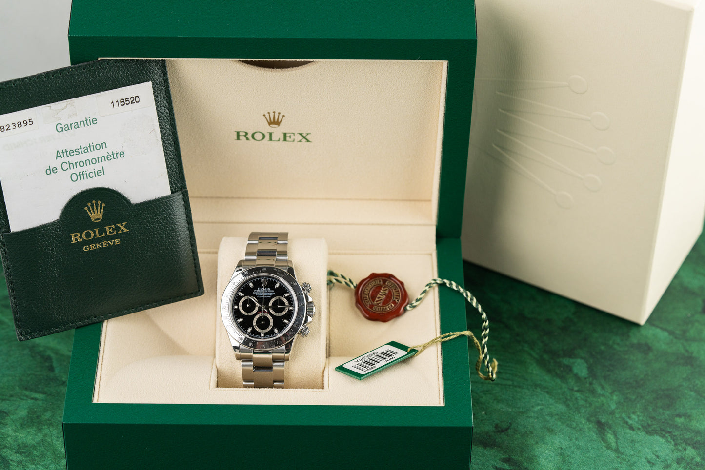 Rolex Daytona 116520 Oyster Bracelet Stainless Steel The Watch Business Sydney