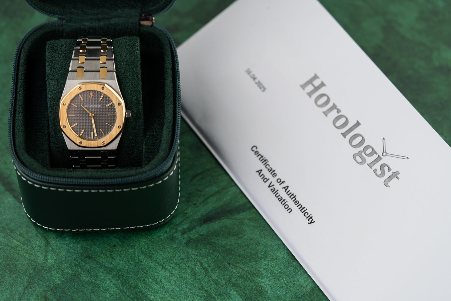 Audemars Piguet Royal Oak 56303SA Grey Dial Two Tone Yellow Gold