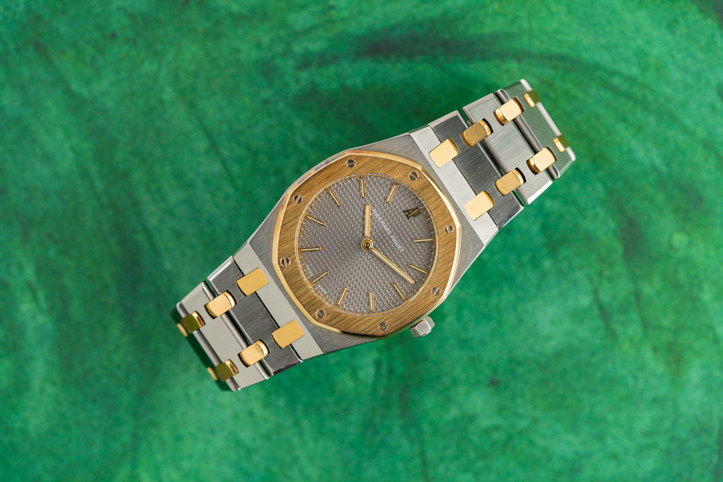 Audemars Piguet Royal Oak 56303SA Grey Dial Two Tone Yellow Gold