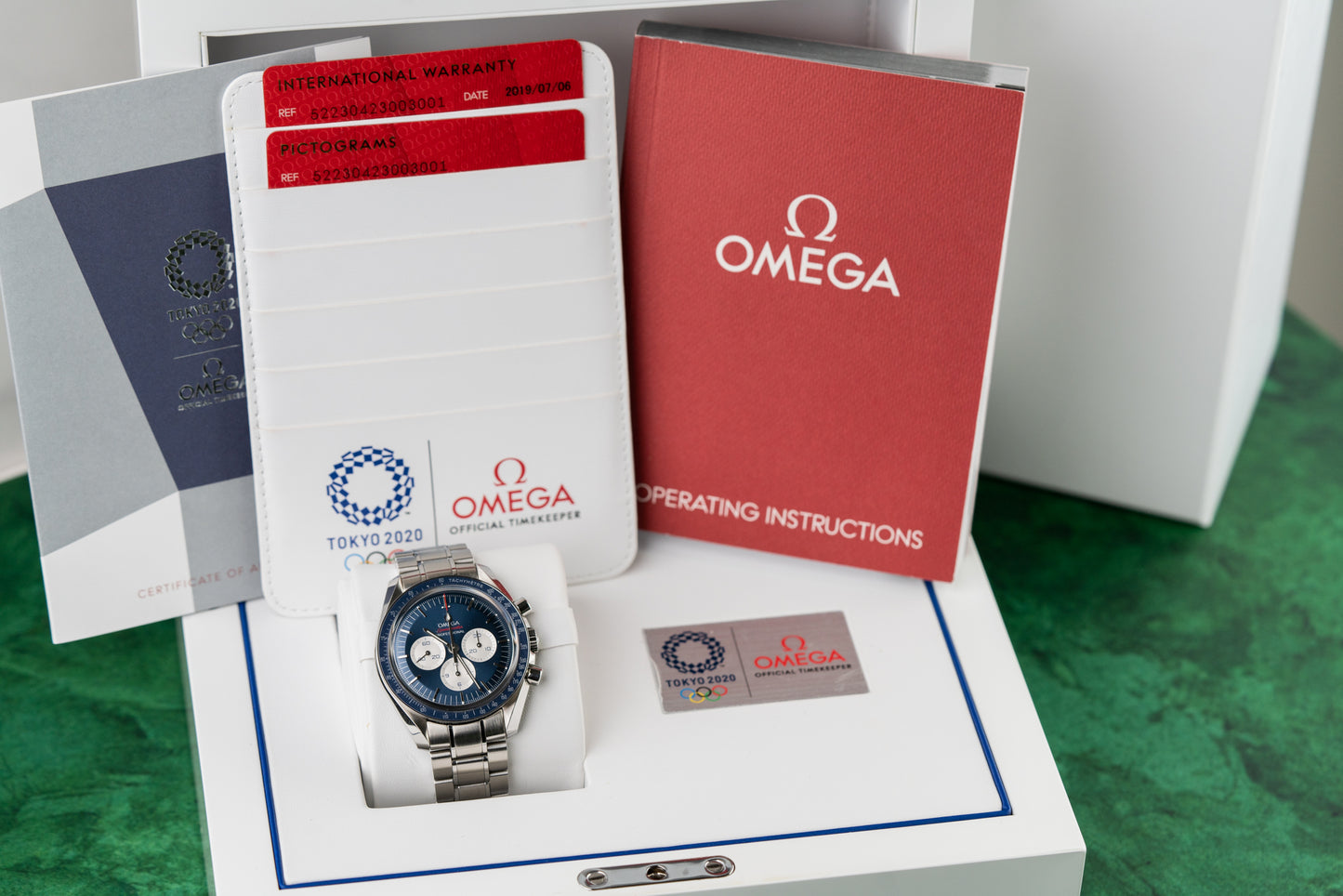 Omega Speedmaster 2020 Tokyo 522.30.42.30.03.001 2019 Model