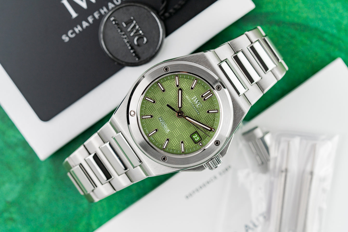 IWC Ingenieur IW328908 Automatic 40 Green Dial 2025 Model