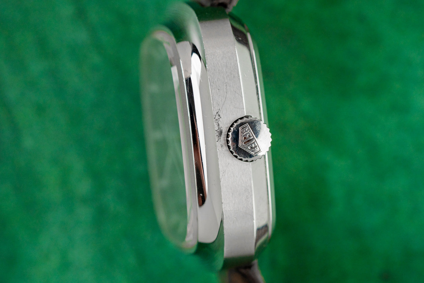 Tag Heuer Silverstone Brown Dial Leather Strap Watch Only