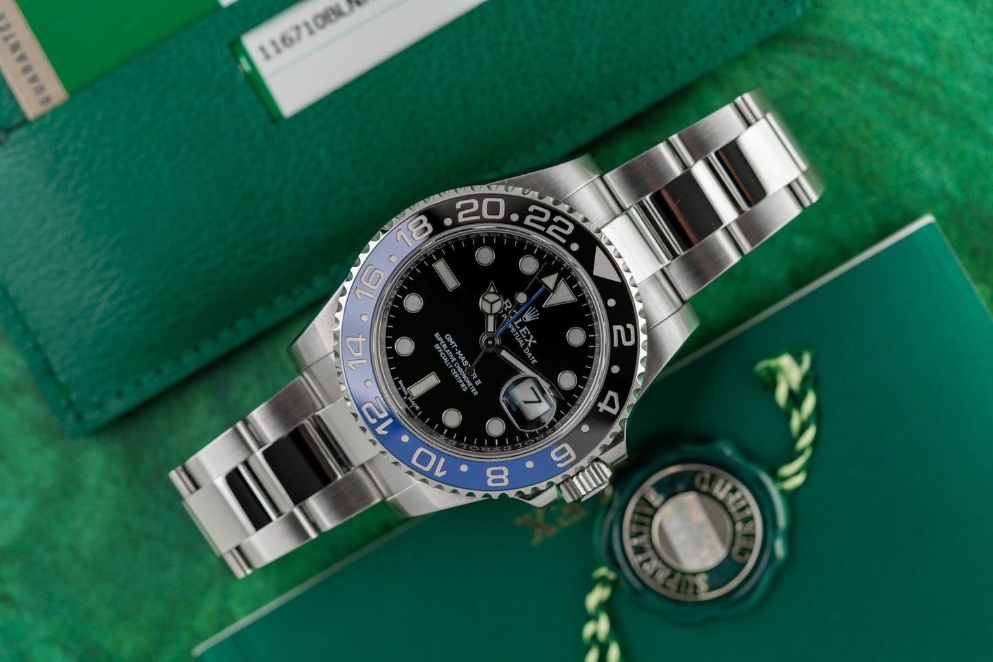 Rolex GMT-Master II "Batman" 116710BLNR Stainless Steel Full Set 2017 Model