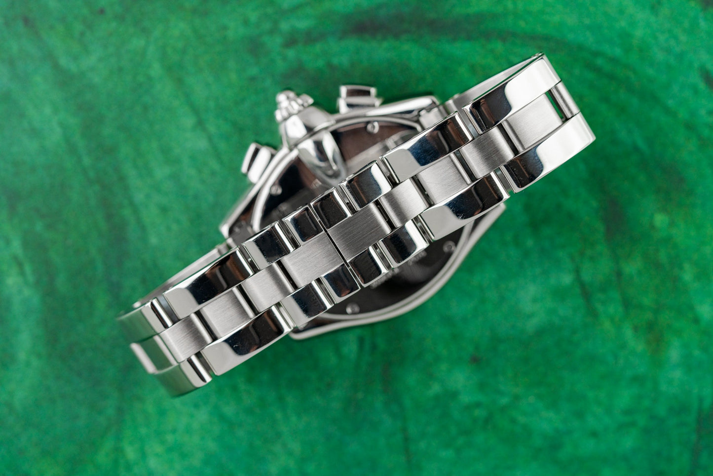 Cartier Roadster Chronograph 2618 Black Dial Stainless Steel