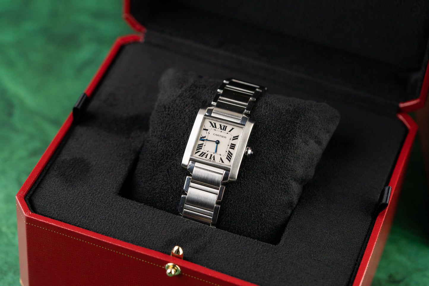 Cartier Tank Francaise Medium WSTA0005 Stainless Steel Quartz