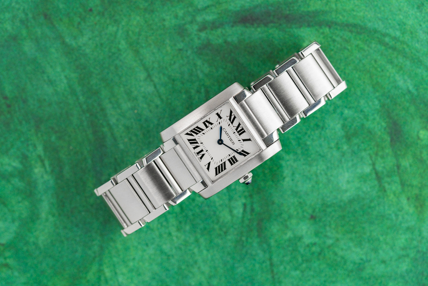 Cartier Tank Francaise Medium WSTA0005 Stainless Steel Quartz