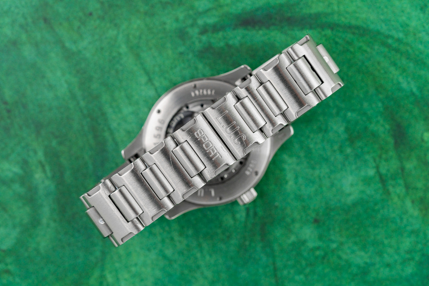 Chopard L.u.c. Sport 16/8200 Black dial on Bracelet