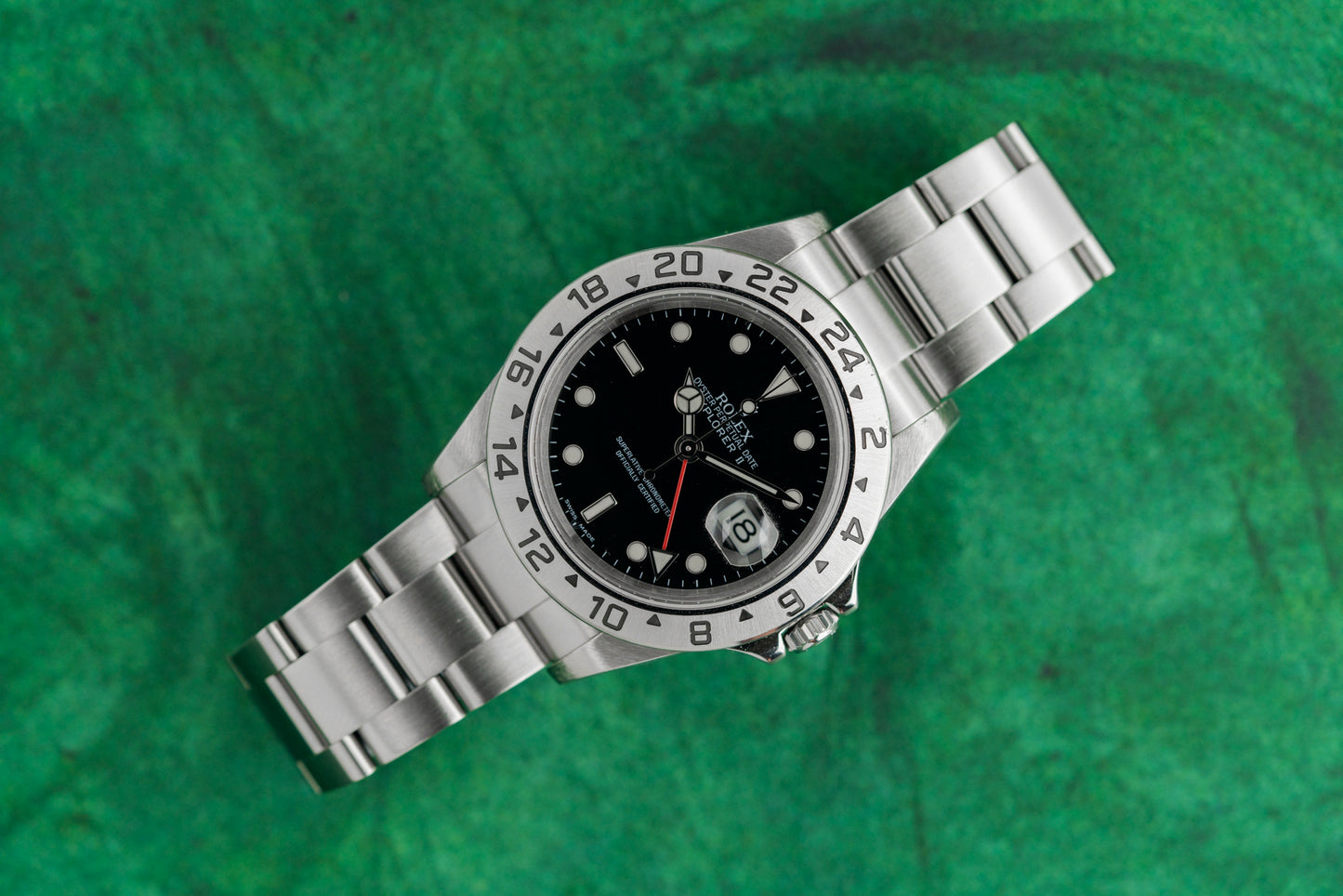 Rolex Explorer II 16570 Black Dial Stainless Steel 2006 Model