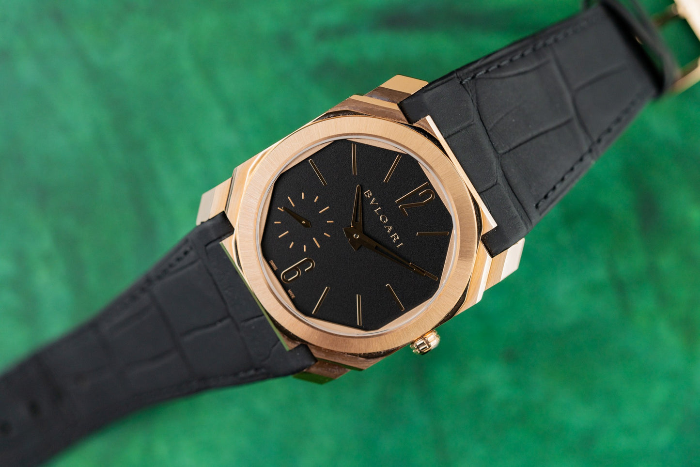 Bulgari Octo Finissimo 40mm 103286 Rose Gold Black Dial 2023 Model