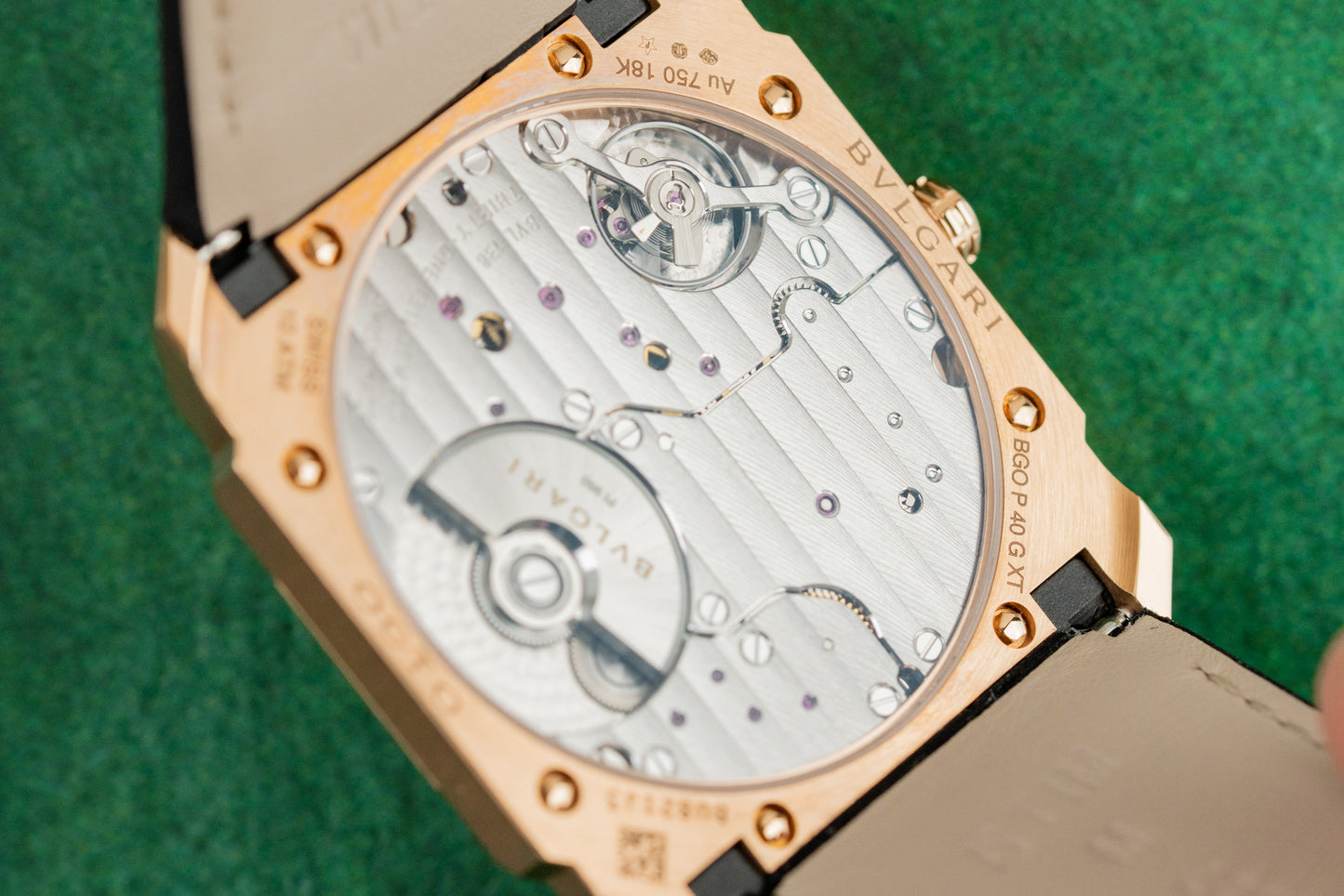 Bulgari Octo Finissimo 40mm 103286 Rose Gold Black Dial 2023 Model