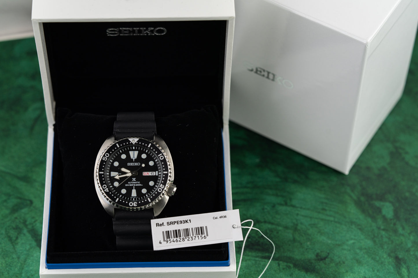Seiko Prospex Turtle Men's SRPE93K1 full set box and papers - The Watch Business