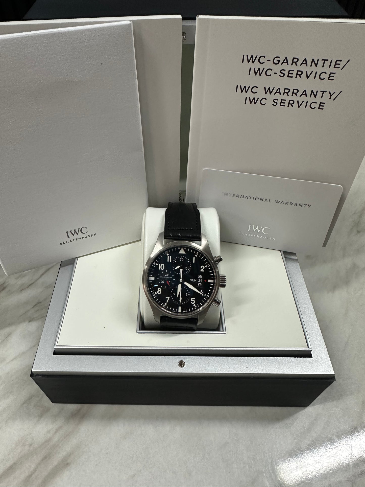 IWC Chronograph IW377701 Chronograph Day Date 2014 Model