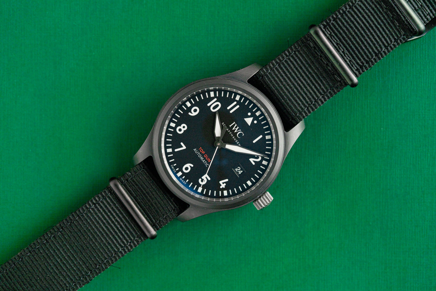 IWC Pilot’s Watch Automatic Top Gun IW326906 Ceramic 2024 Model