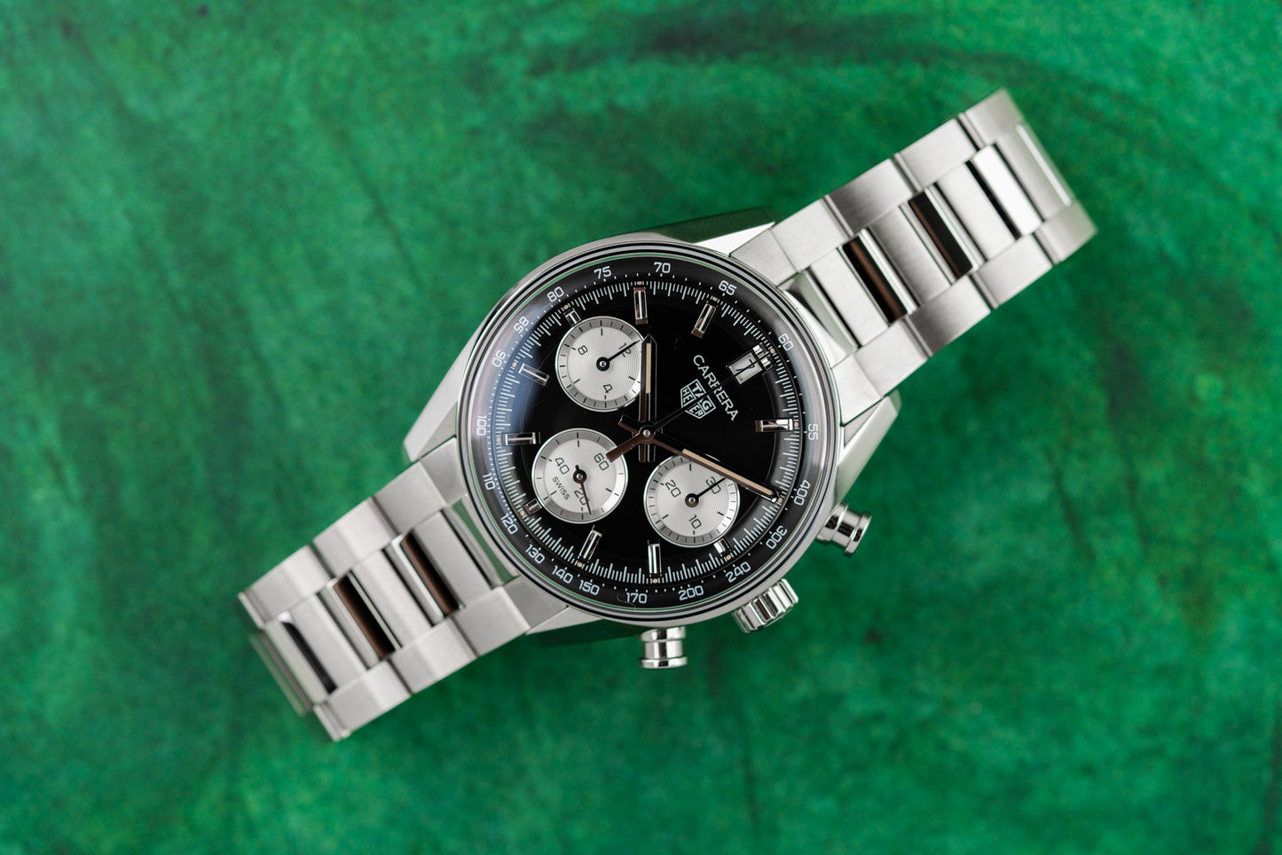 TAG Heuer Carrera Chronograph CBS2210.FC6534 Stainless Steel Black Dial 2024