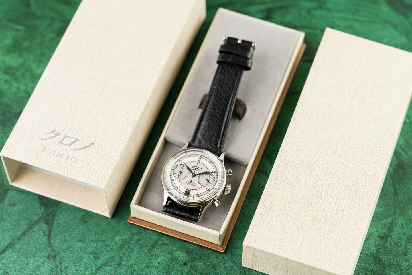 Kurono Tokyo Chronograph II Shiro Dial