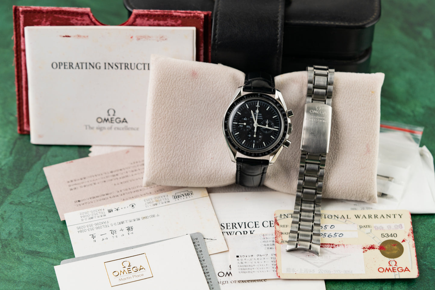 Omega Speedmaster Apollo 3560.50 Stainless Steel 1999 Model