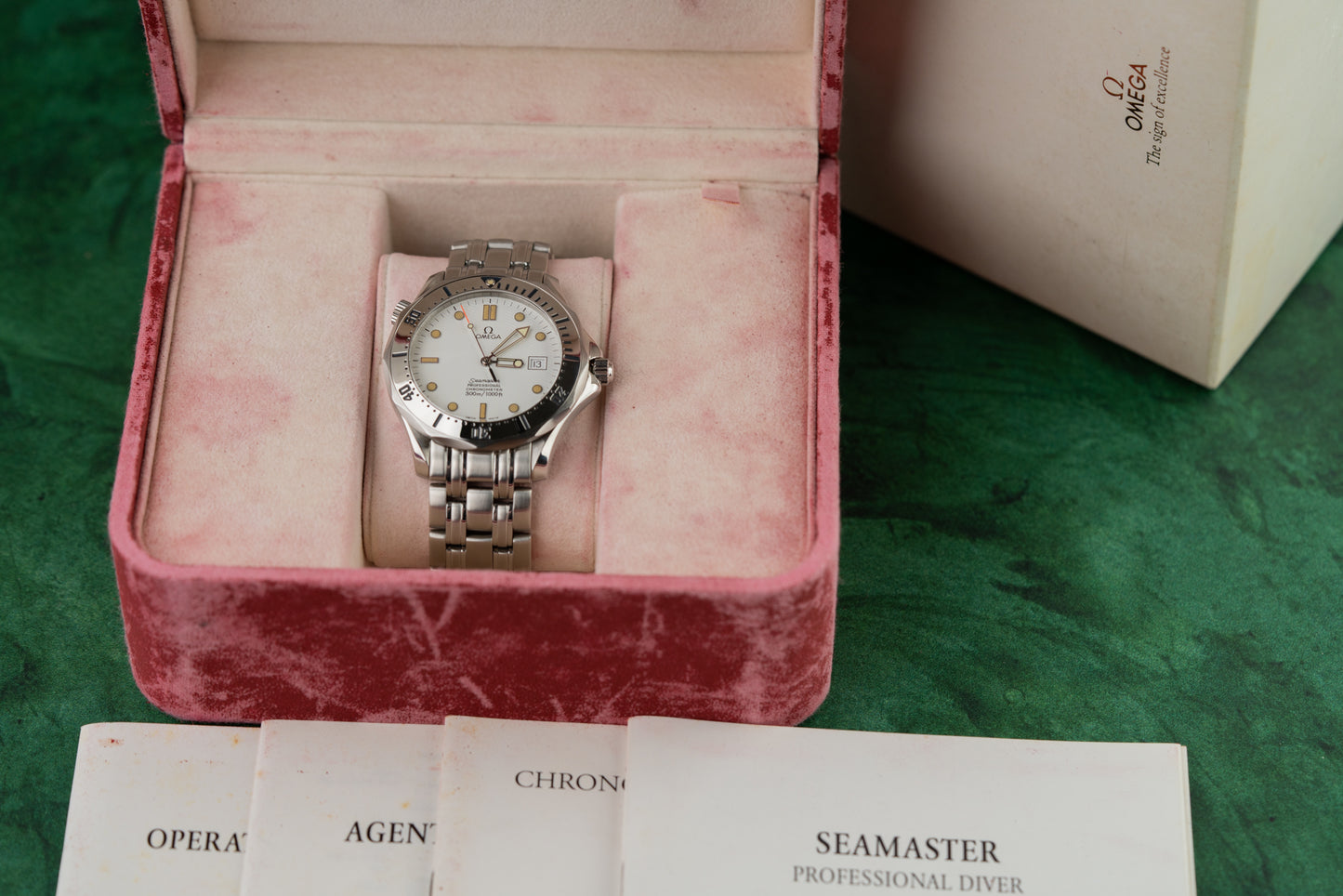 Omega Seamaster 2532.20.00 Stainless Steel White Dial