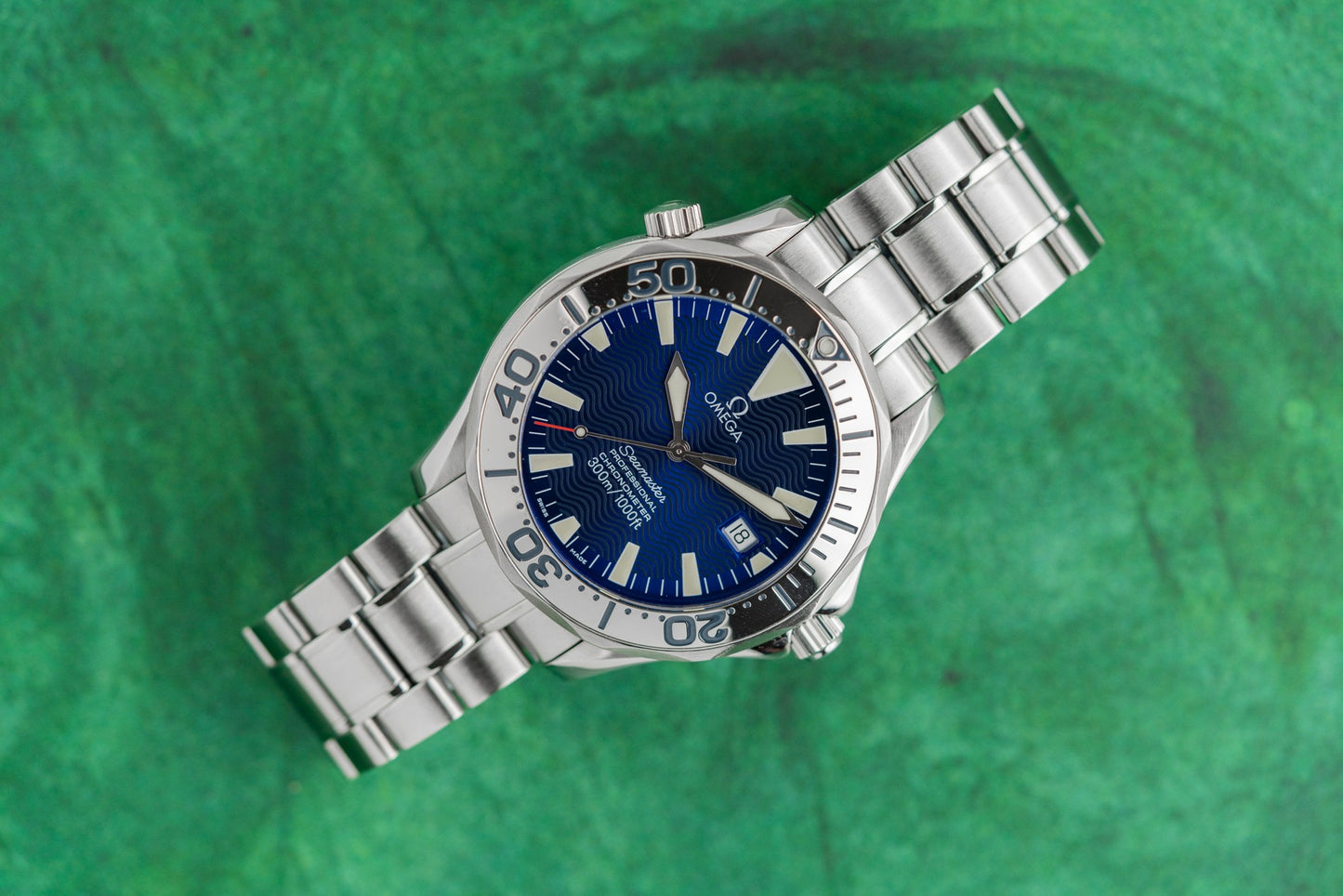 Omega Seamaster Electric Blue 2255.80.00 Stainless Steel Automatic