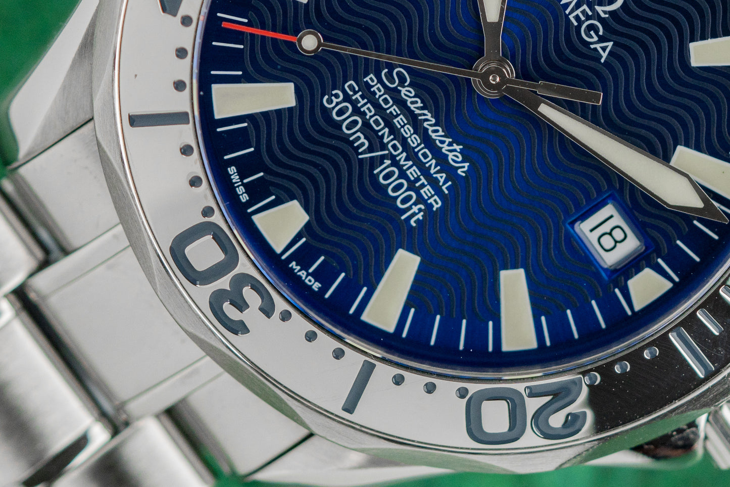 Omega Seamaster Electric Blue 2255.80.00 Stainless Steel Automatic