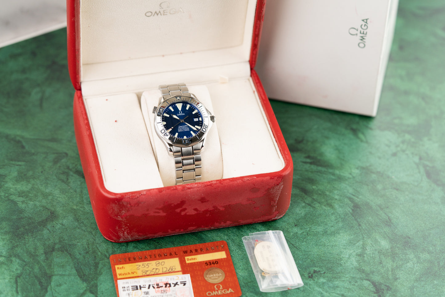 Omega Seamaster Electric Blue 2255.80.00 Stainless Steel Automatic