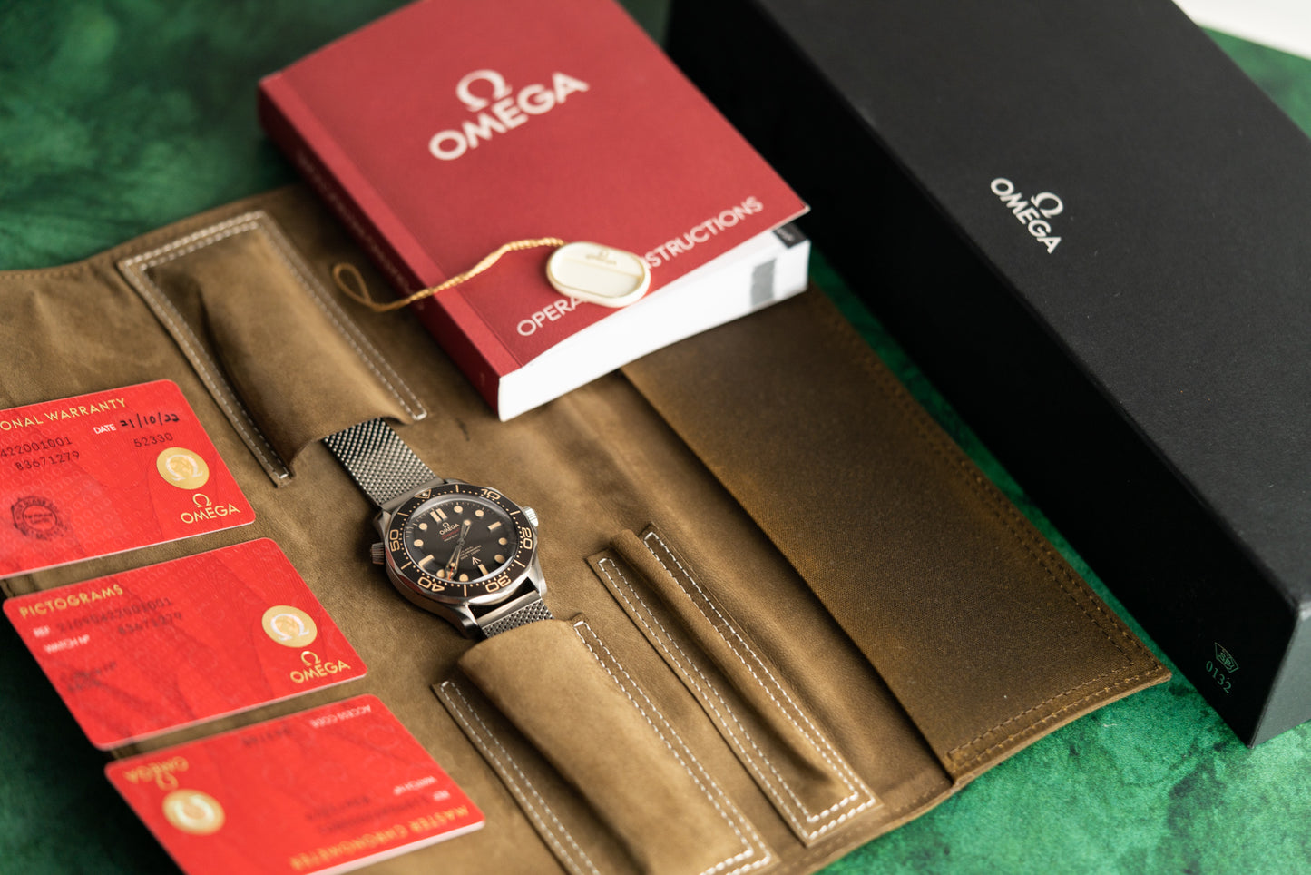 Omega Seamaster Diver 300 NTTD 210.90.42.20.01.001 Titanium 2022 Model