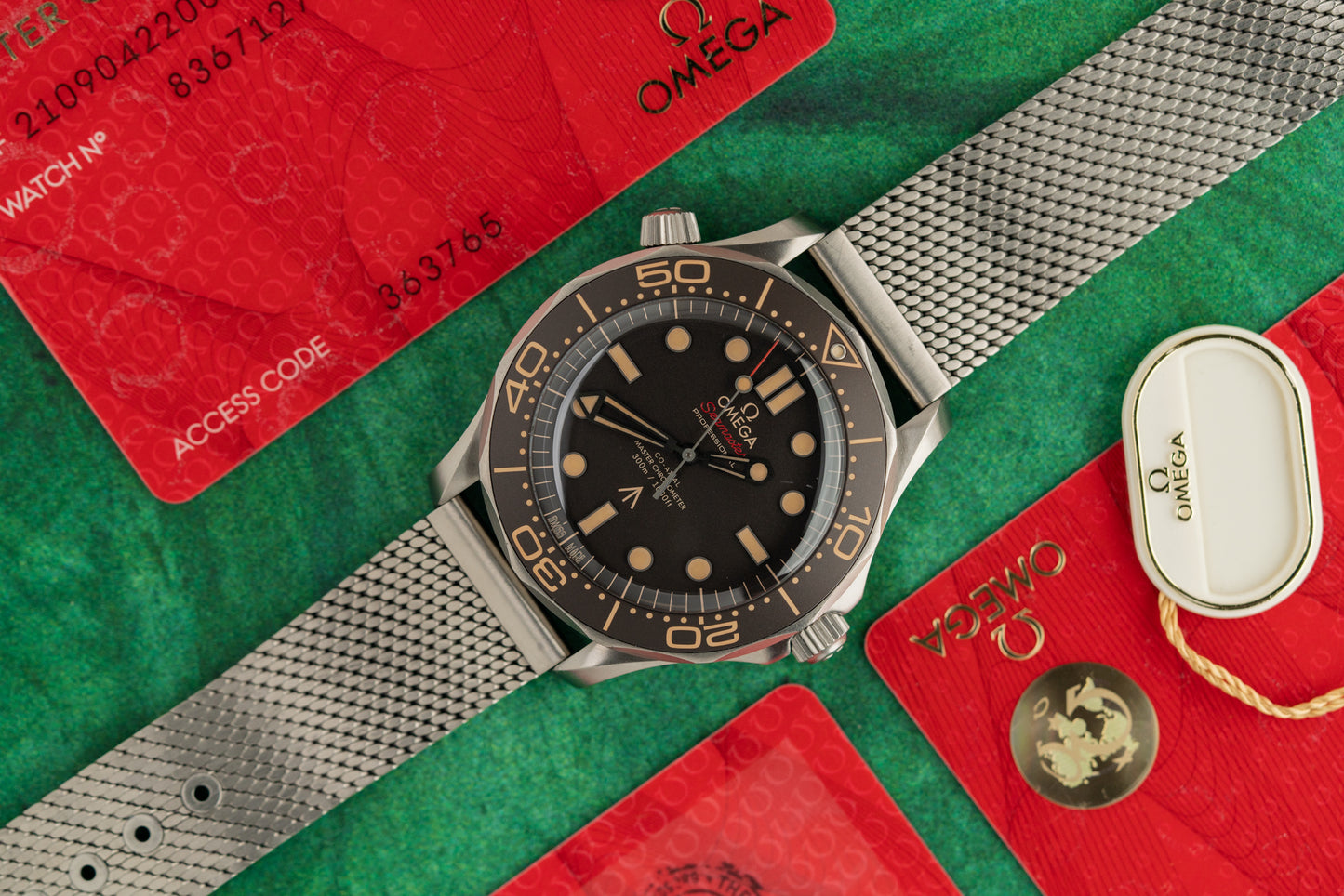 Omega Seamaster Diver 300 NTTD 210.90.42.20.01.001 Titanium 2022 Model