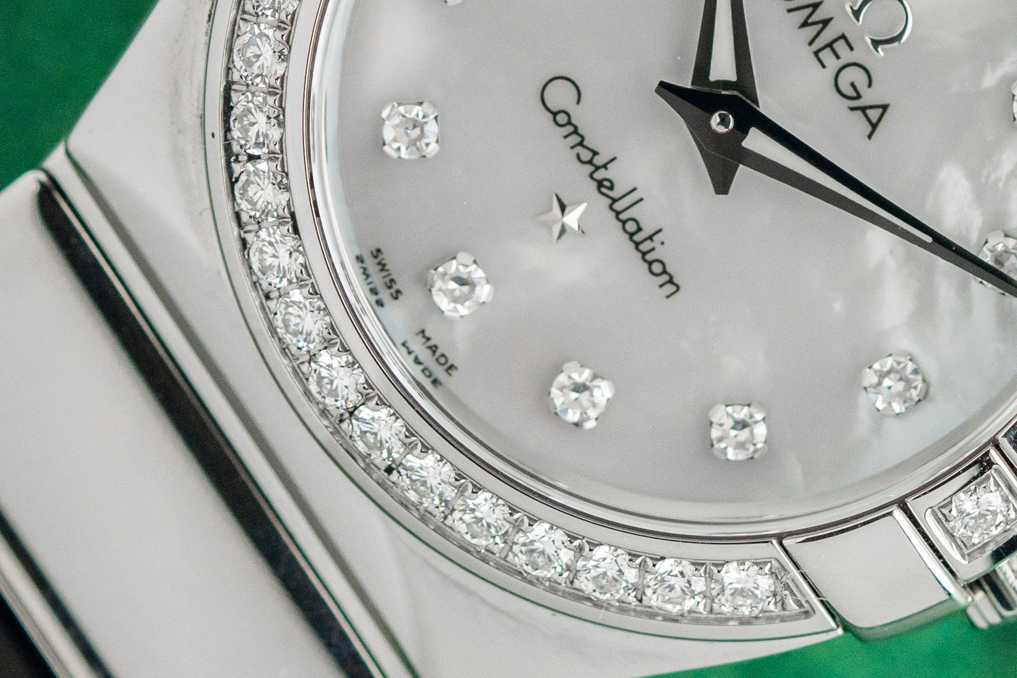 Omega Constellation Quartz 123.15.27.60.55.003 MoP Diamond Dial 2011