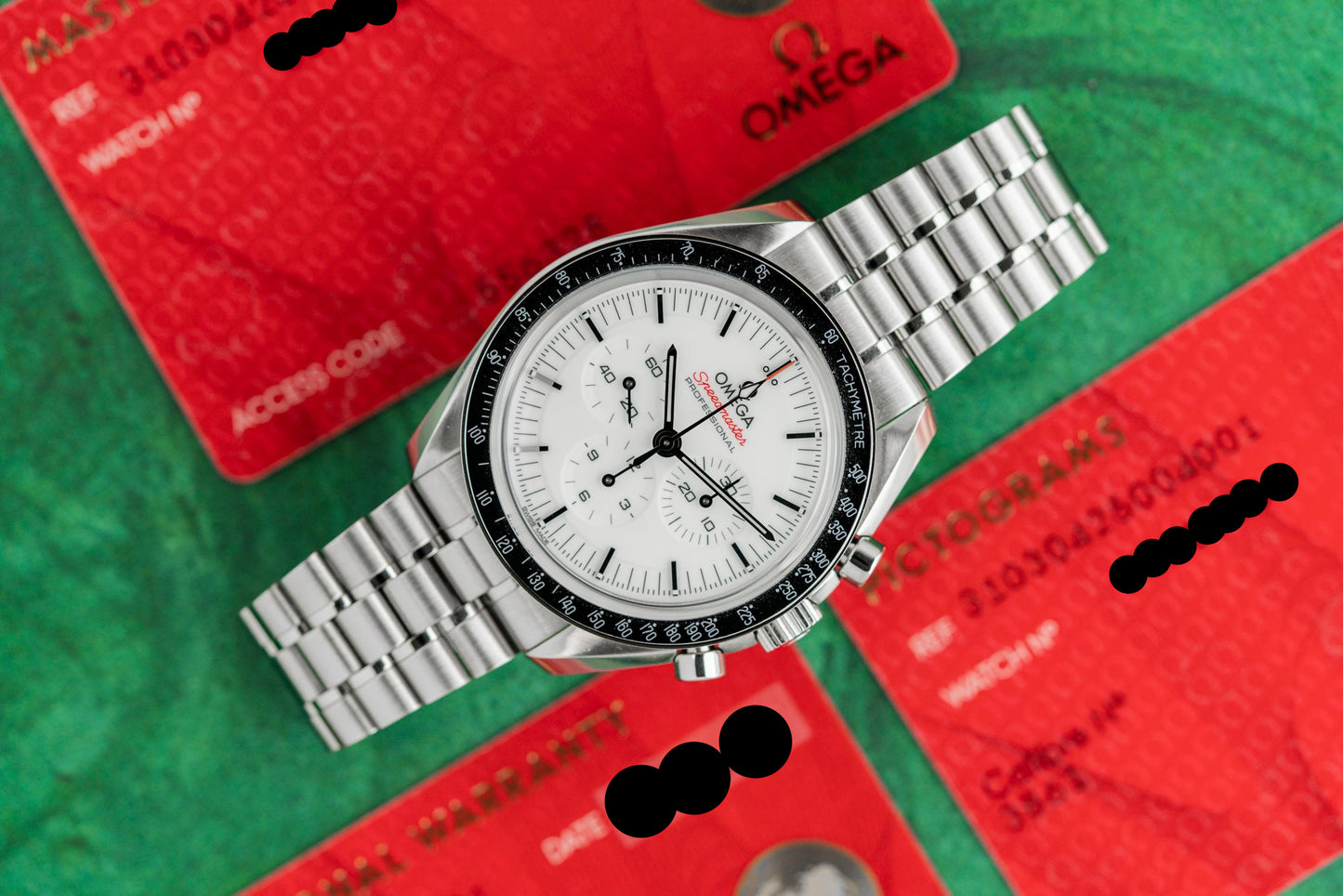 Omega Speedmaster Moonwatch Professional 310.30.42.50.04.001 White Dial 2024 Model