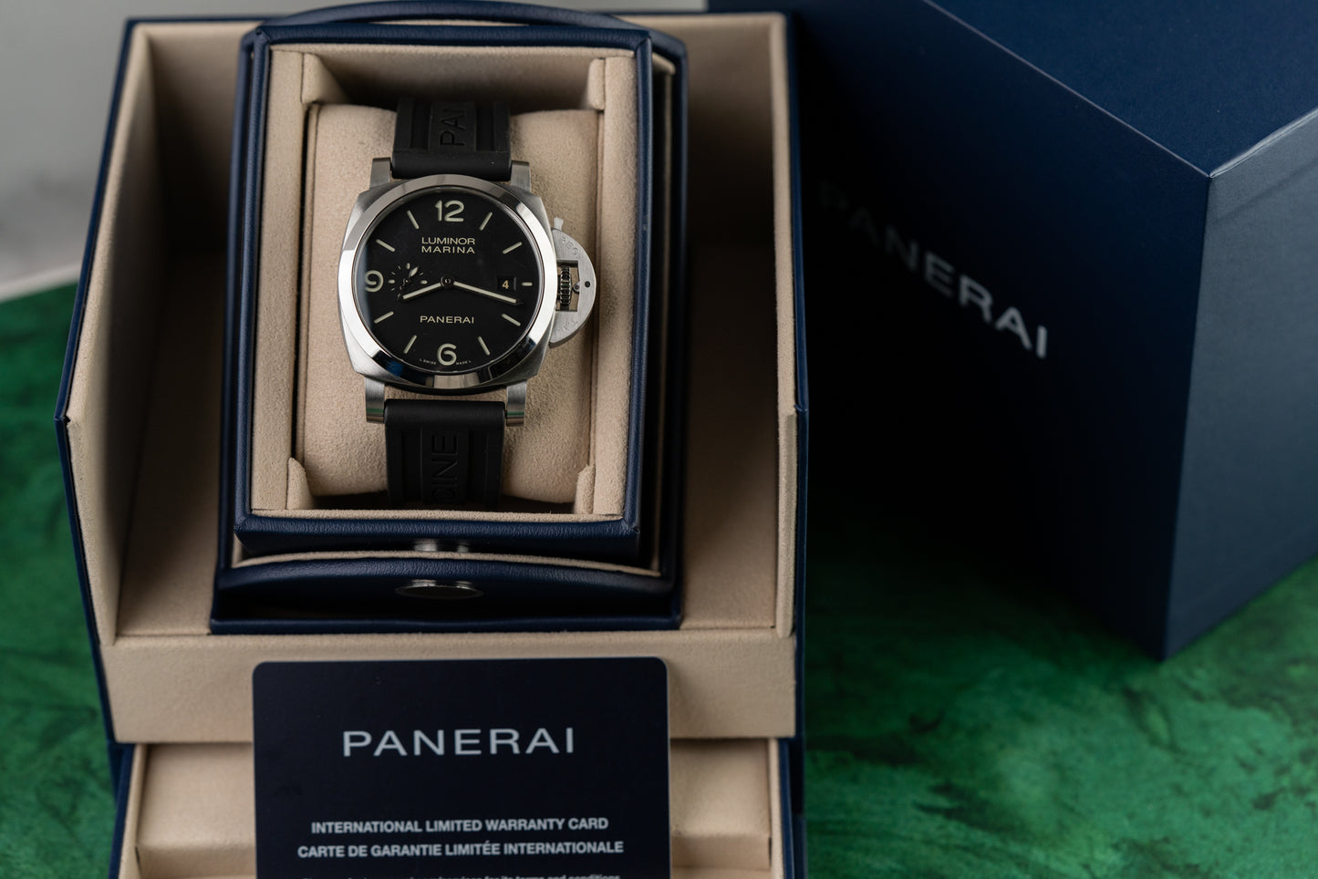 Panerai Luminor Marina PAM03312 Black Dial 2025 NEW UNWORN