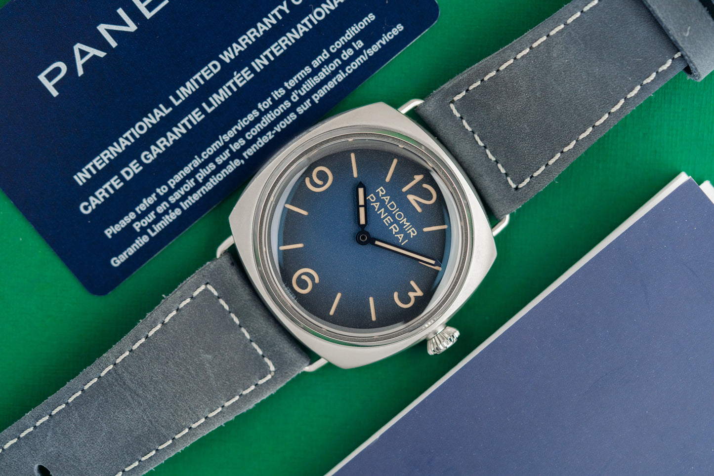 Panerai Radiomir Origine PAM01335 45mm Blue Dial Stainless Steel 2025 Model