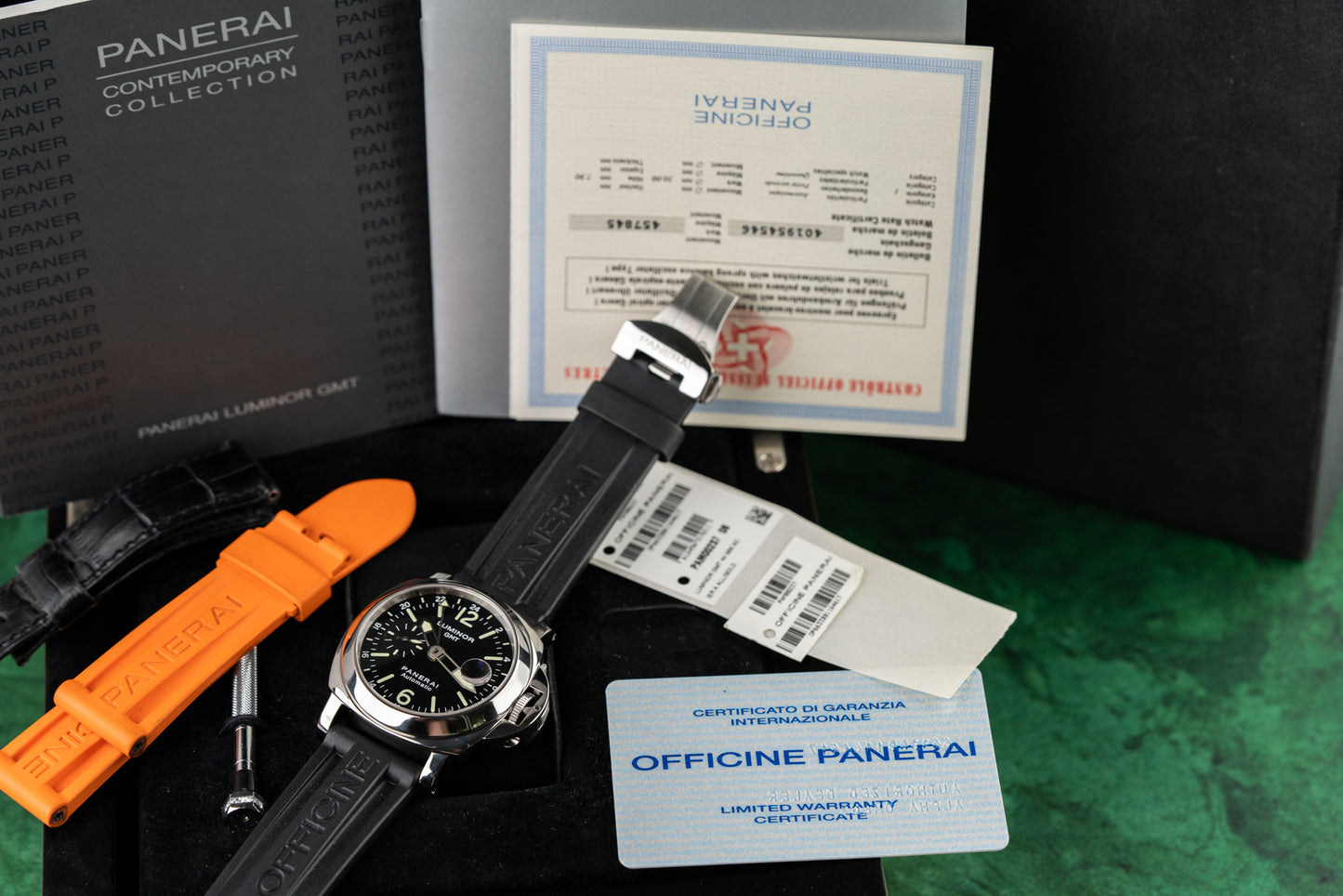 Panerai Luminor Gmt GHOST PAM00237 Stainless Steel 2006 Model