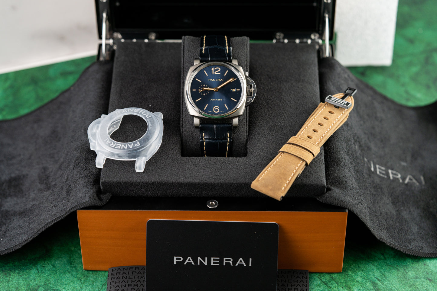 Panerai Luminor Due Pam00927 Titanium Blue Dial 2019 Model
