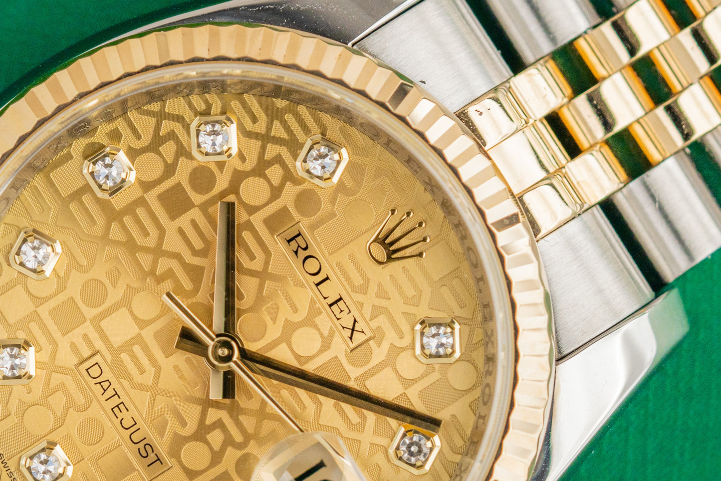 Rolex Datejust 36 Jubilee Diamond Dial 2010 116233 Two Tone 2010 Model