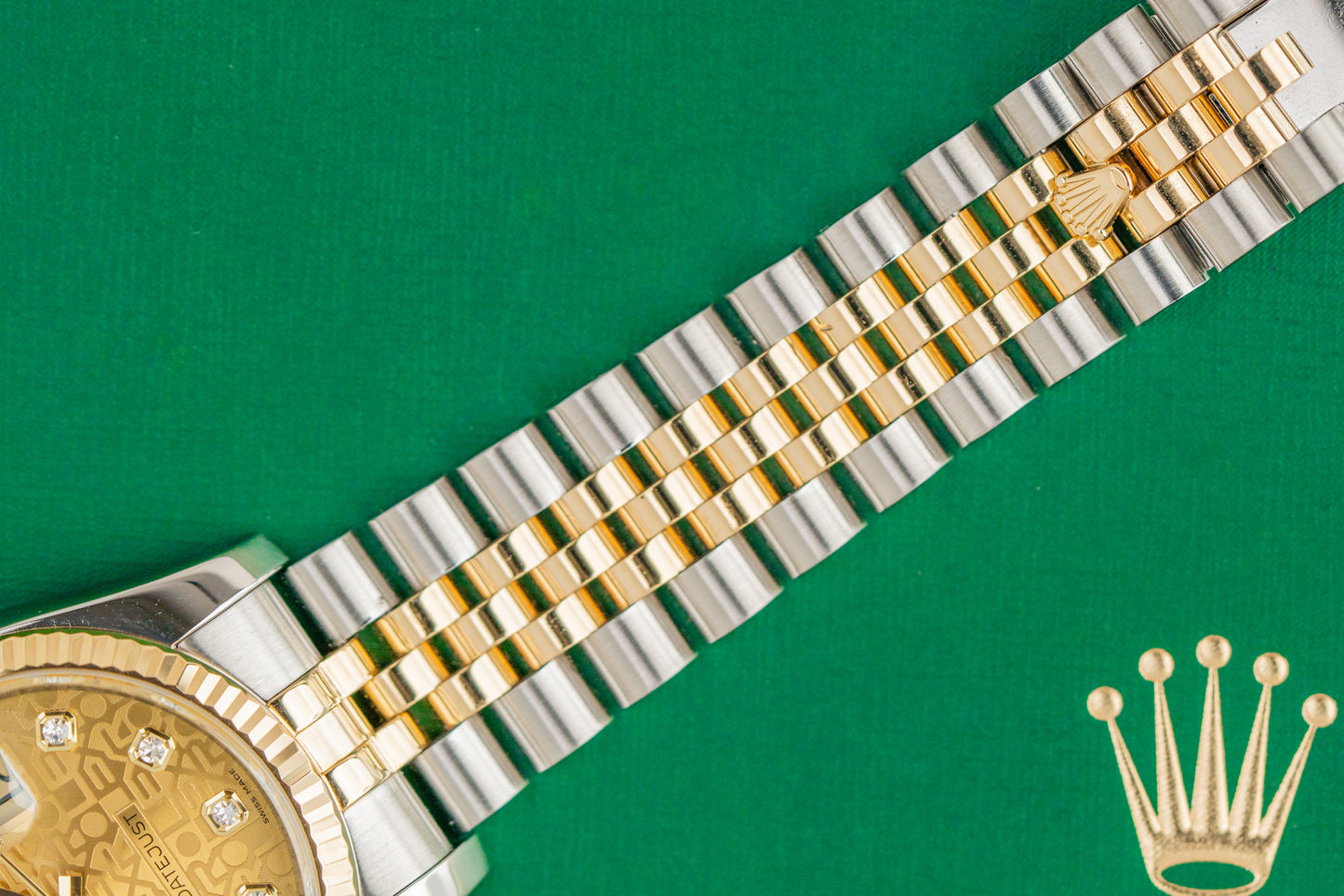 Rolex Datejust 36 Jubilee Diamond Dial 2010 116233 Two Tone 2010 Model