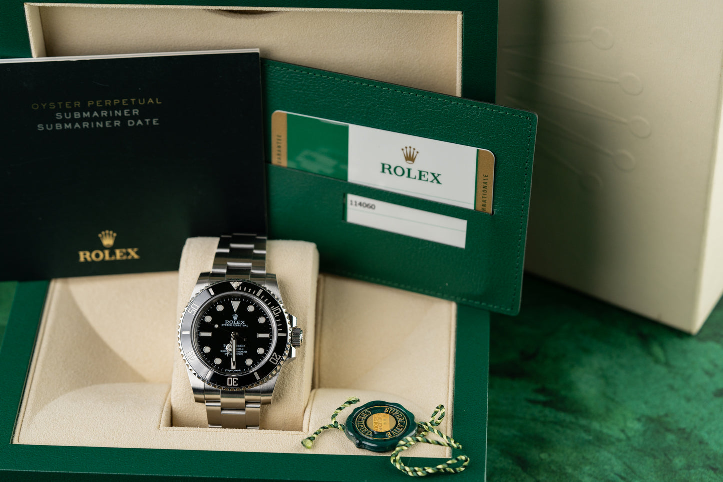 Rolex Submariner No Date 114060 Stainless Steel 2015 Model