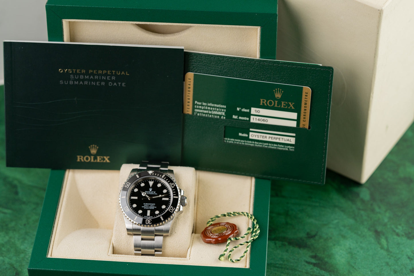 Rolex Submariner No Date 114060 Stainless Steel 2013 Model