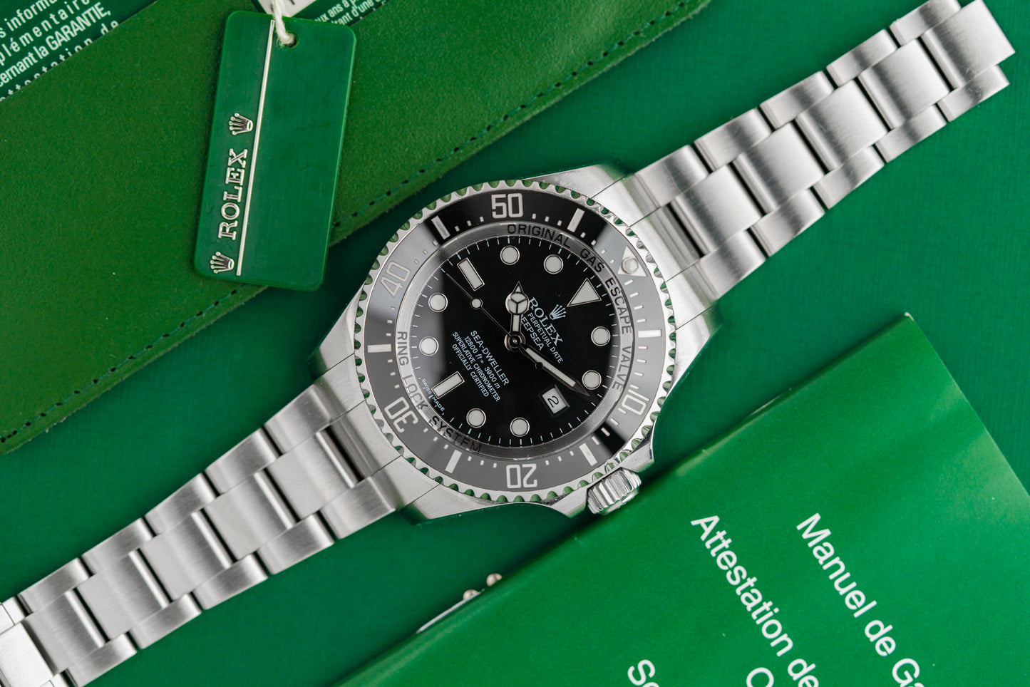 Rolex Sea-Dweller Deepsea 116660 Stainless Steel Black Dial 2014 Model