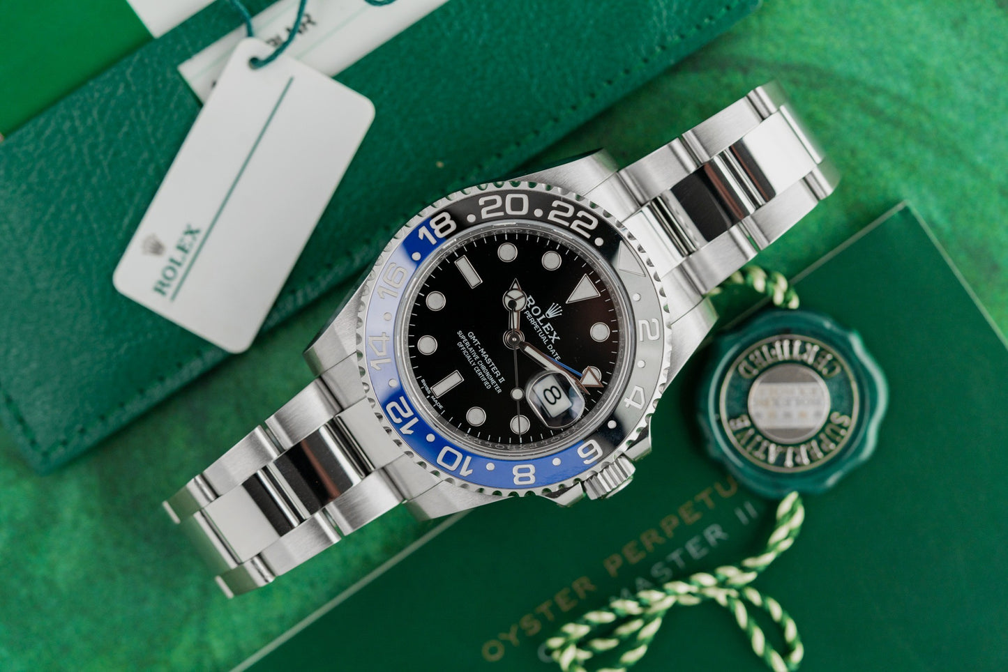 Rolex GMT-Master II "Batman" 116710BLNR Stainless Steel Full Set 2018 Model