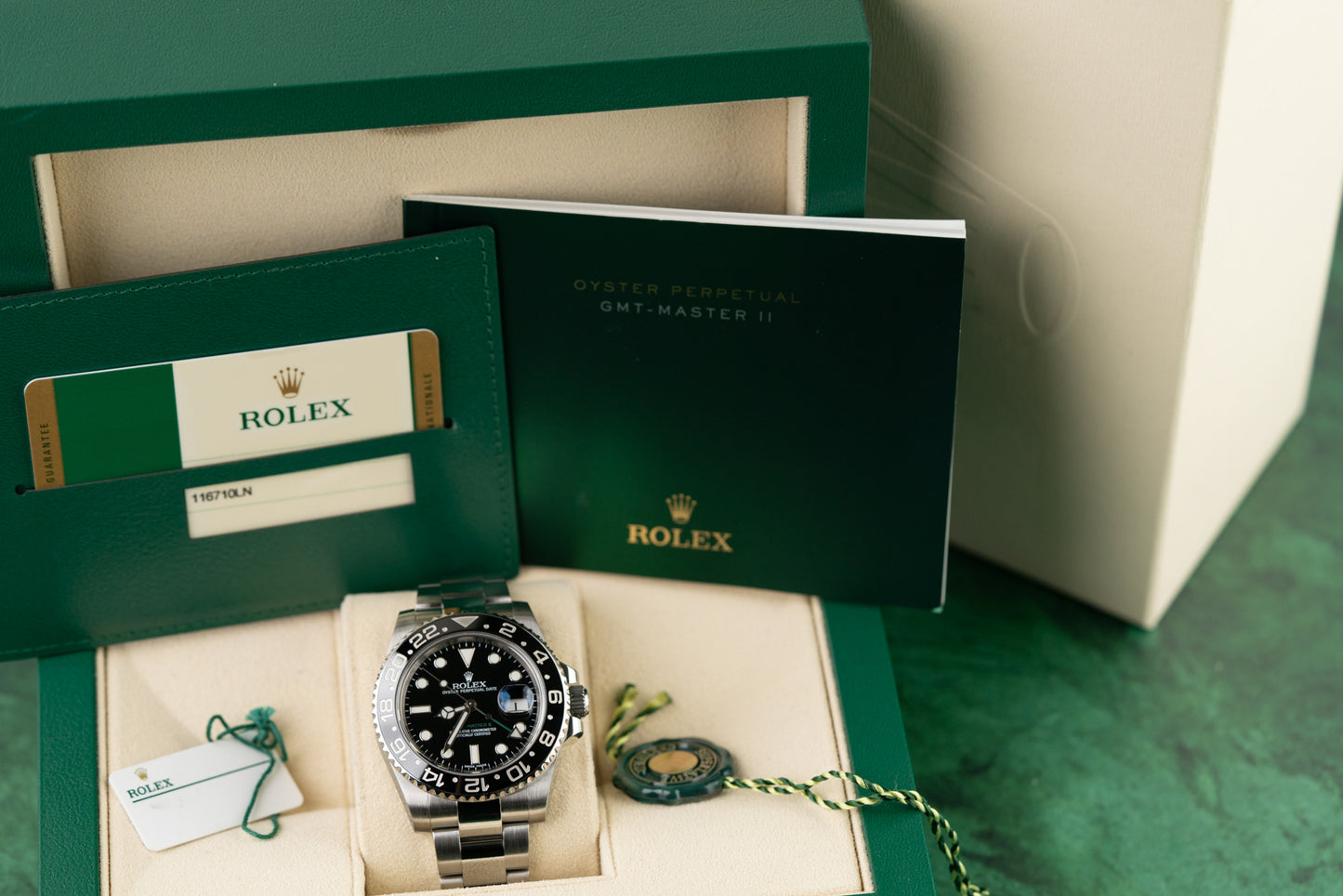 Rolex GMT-Master II 116710LN Black Dial Stainless Steel 2018 Model