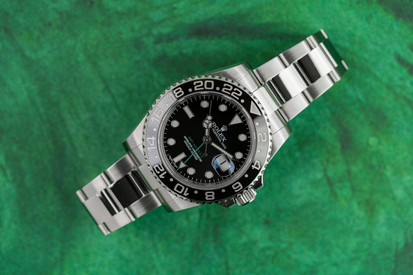 Rolex GMT-Master II 116710LN Black Dial Stainless Steel 2016 Model