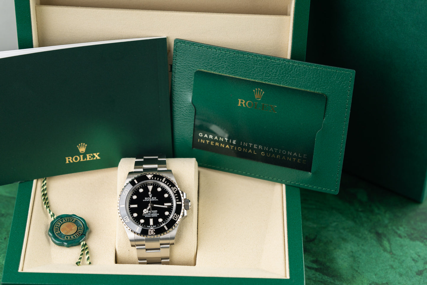 Rolex Submariner No Date 124060 Stainless Steel 2026 Full Set - The Watch Business Sydney