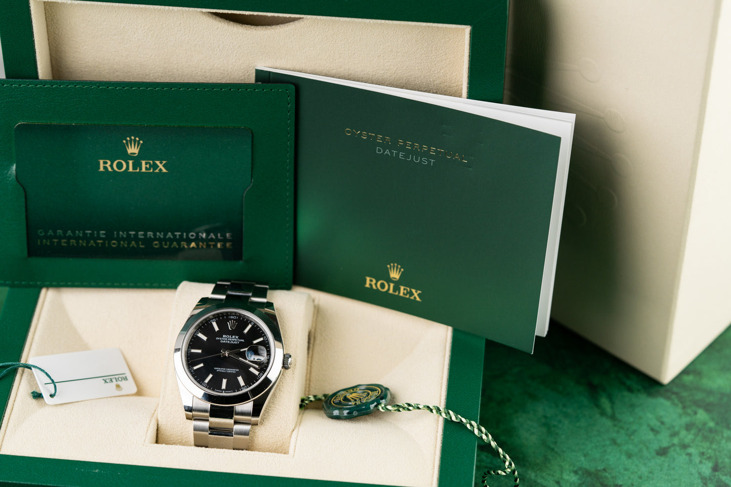 Rolex Datejust 41 126300 Black Dial Stainless Steel 2021 Model