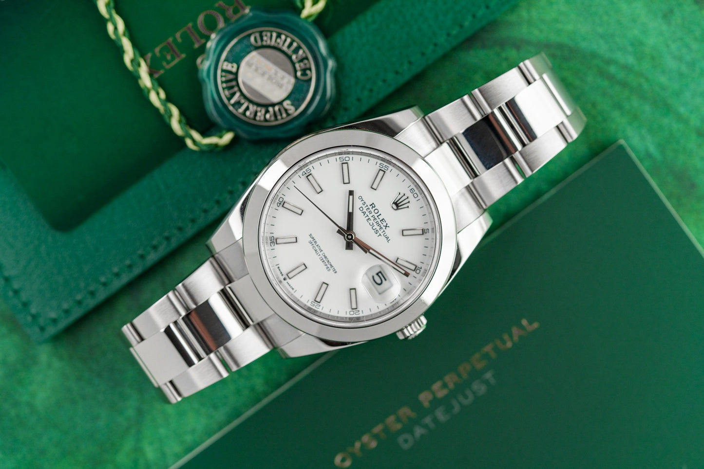 Rolex Datejust 41 126300 White Dial Stainless Steel 2023 Model