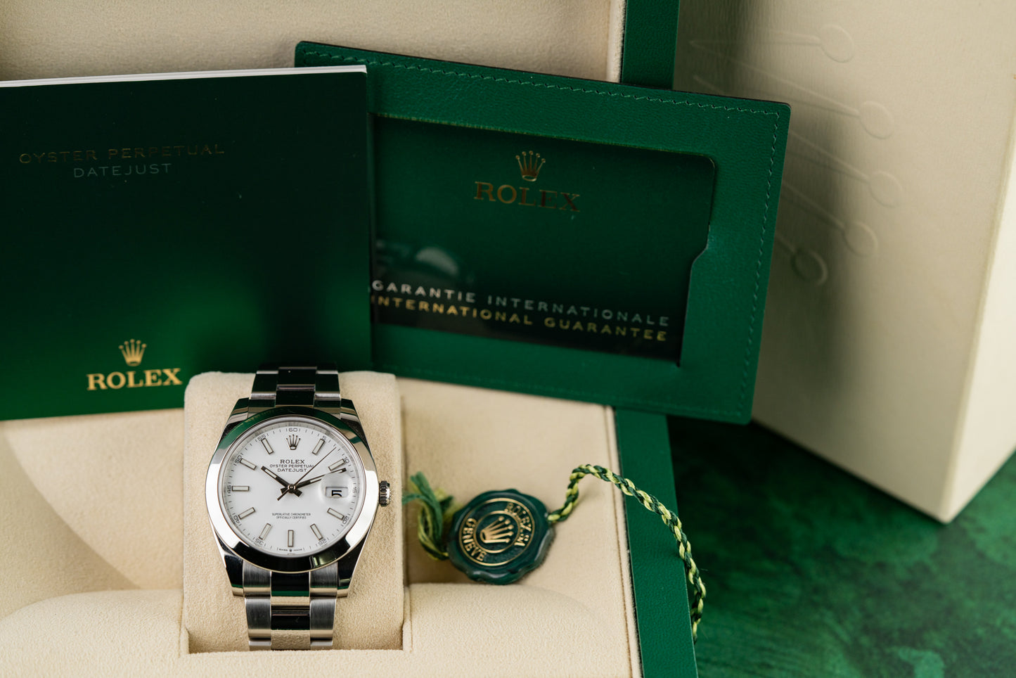 Rolex Datejust 41 126300 White Dial Stainless Steel 2023 Model