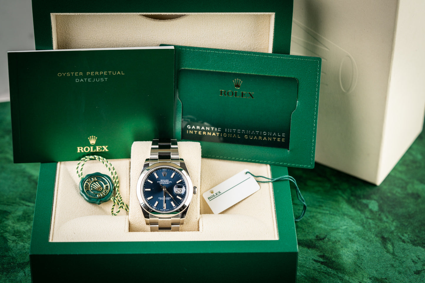 Rolex Datejust 41 Blue Dial 126300 Stainless Steel 2022 Model