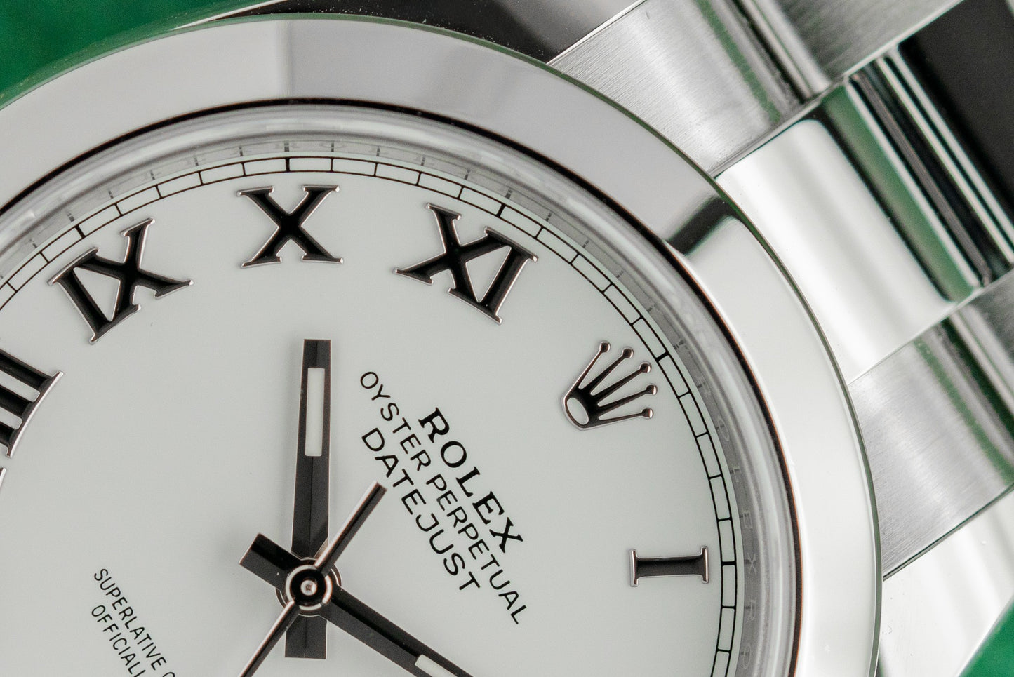 Rolex Datejust 41 White Roman Dial 126300 Stainless Steel 2023 Model
