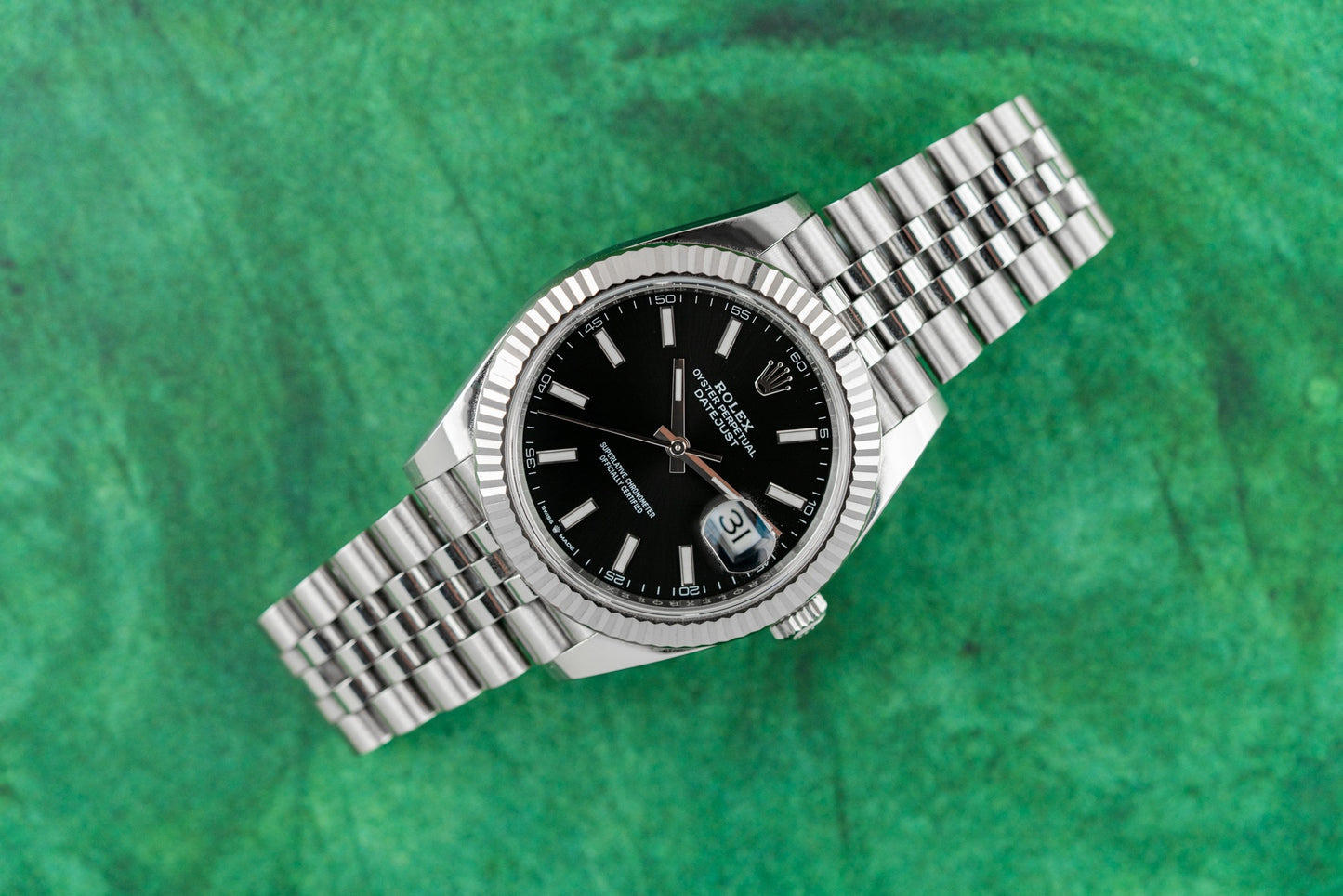 Rolex Datejust 41 black Dial 126334 Jubilee Fluted 2025 Model
