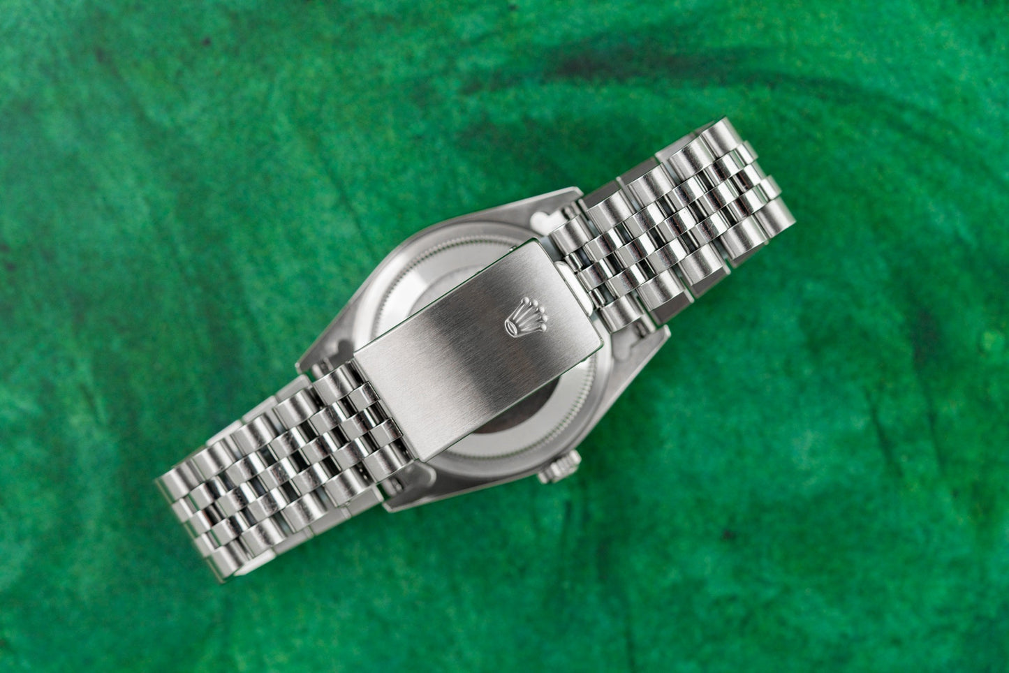 Rolex Datejust 36 Rose Diamond Dial Stainless Steel 2002 Model